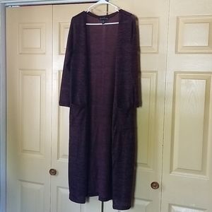 Long lightweight cardigan